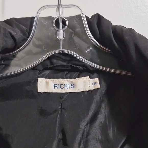 RICKI'S black winter coat - Picture 4 of 5